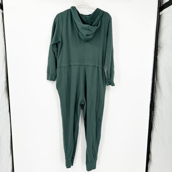 Smash + Tess x Jillian Harris Womens Fall Lounge Hooded Harris Jumpsuit Size L - Picture 8 of 8